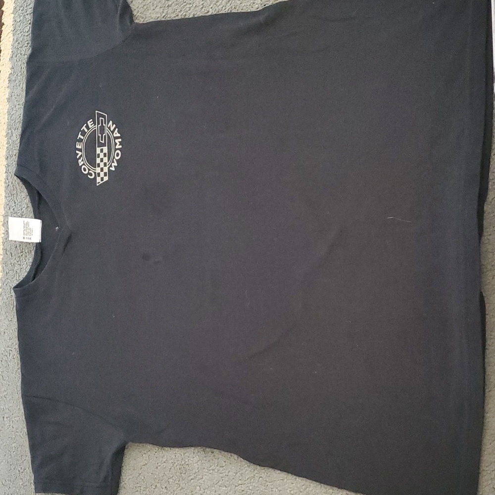 Black Large Corvette Woman's shirt
